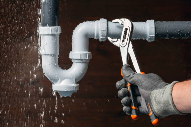 Professional Plumbing technician working in Garland, UT